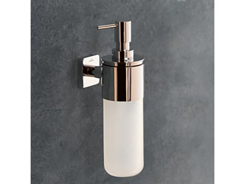 Distributeur de savon VILLEROY ET BOCH Elements - Striking Chrome