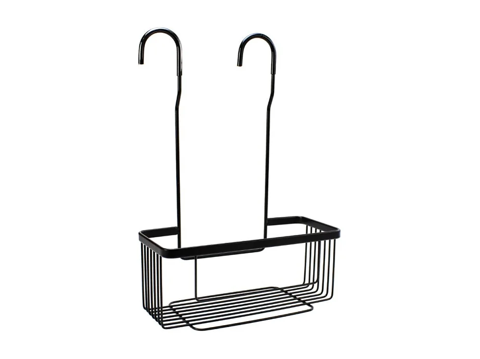 Etagère de douche DEBLANCH à suspension, noire