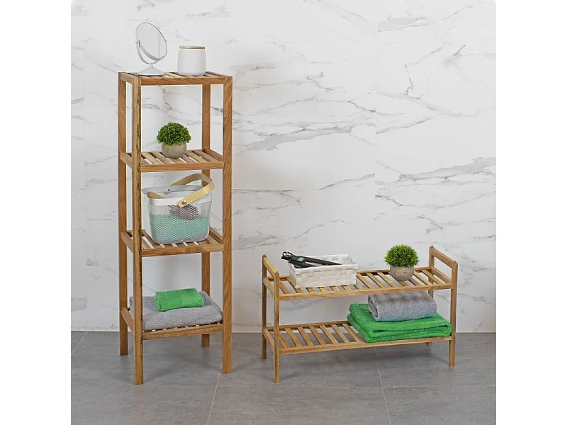 Ensemble de meubles de salle de bain DEBLANCH, bois