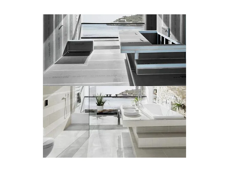 Panneau de construction WEDI 250 x 60 x 8 cm