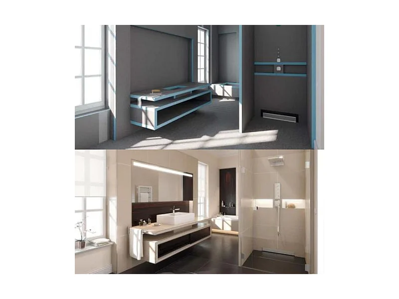 Panneau de construction WEDI 250 x 60 x 8 cm