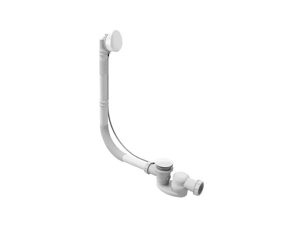 Vidage baignoire extra-plat JACOB DELAFON Blanc