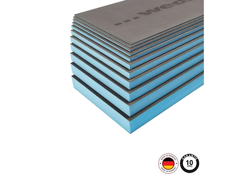 Pack 3 panneaux de construction WEDI 250 x 60 x 2 cm