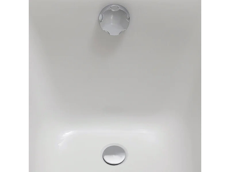 Vidage baignoire DURAVIT 40x8x40 cm latéral