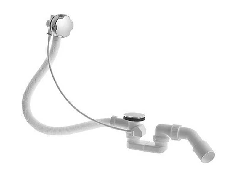 Vidage baignoire DURAVIT 40x8x40 cm latéral