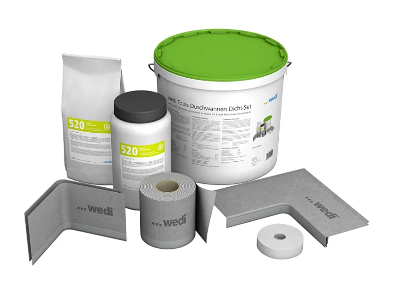 Kit d'étanchéité WEDI pour receveurs