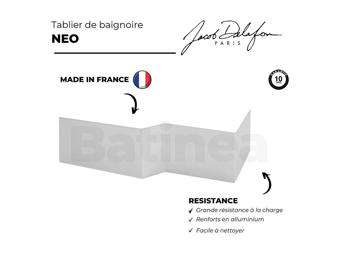 Tablier pour Baignoire JACOB DELAFON Neo