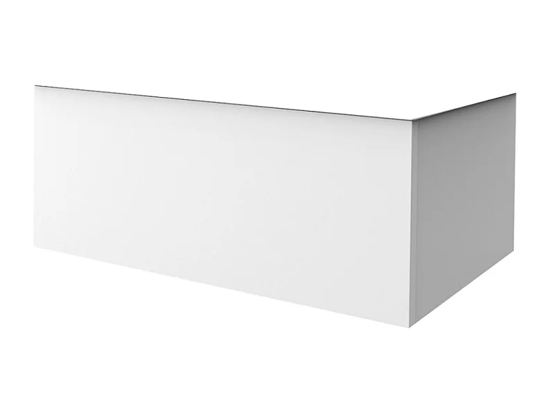JACOB DELAFON Tablier frontal pour baignoire rectangulaire 180 x 90 x 60 cm installation angle Blanc