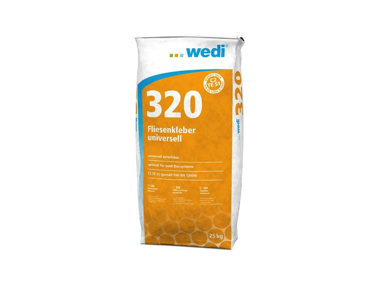 Colle à carrelage universelle WEDI 320, 25kg