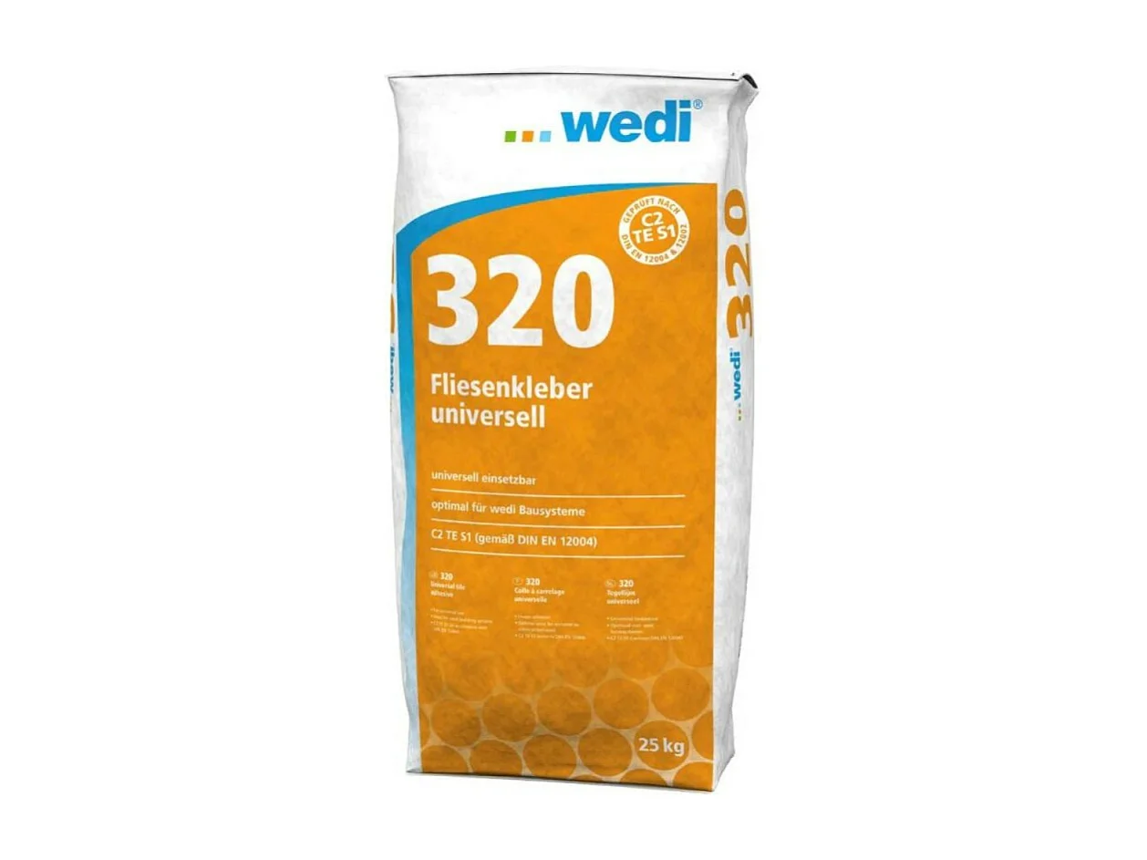 Colle à carrelage universelle WEDI 320, 25kg