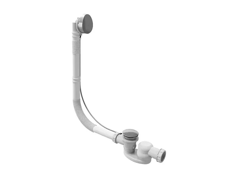 Jacob Delafon Vidage pour baignoire extra-plat chromé