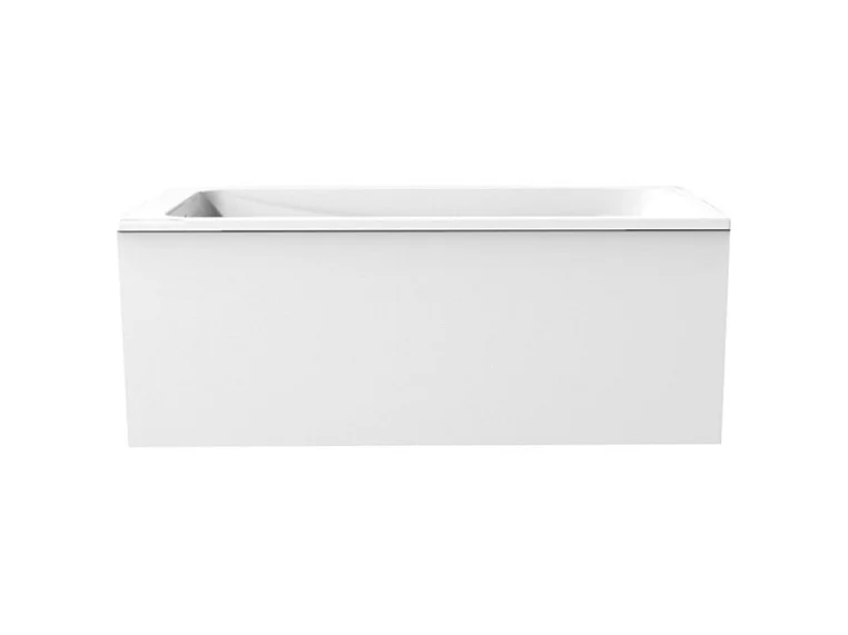 JACOB DELAFON Tablier frontal blanc mat pour baignoire rectangulaire 180 x 60 cm installation niche
