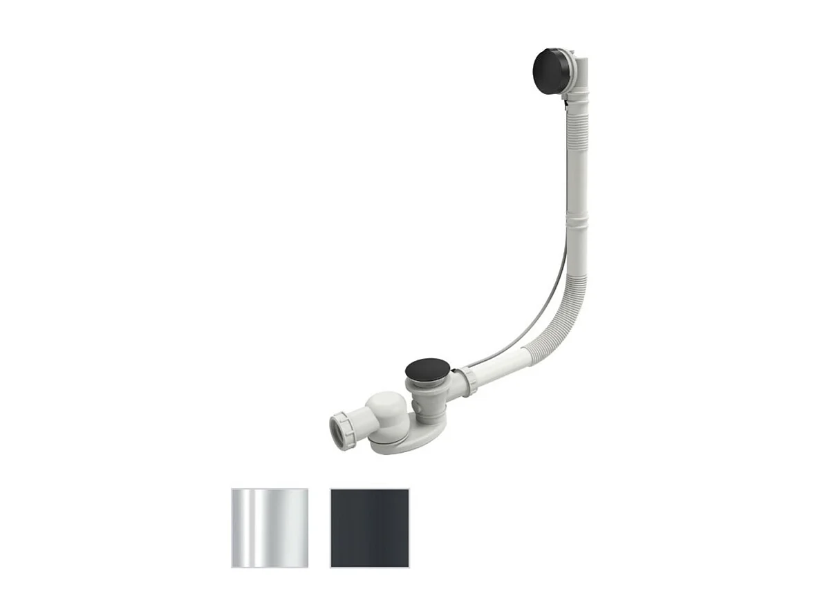 Vidage extra plat JACOB DELAFON Noir mat