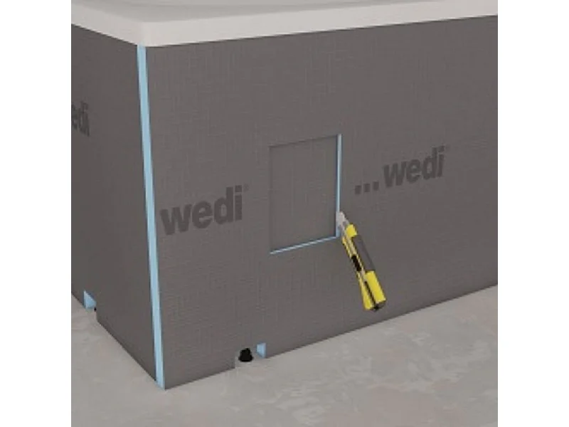 Tablier de baignoire à carreler WEDI 210 x 60 cm en mousse rigide 100% étanche