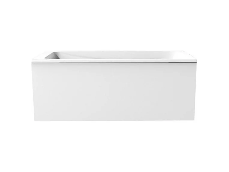 JACOB DELAFON Tablier frontal blanc pour baignoire rectangulaire 180 x 60 cm installation niche