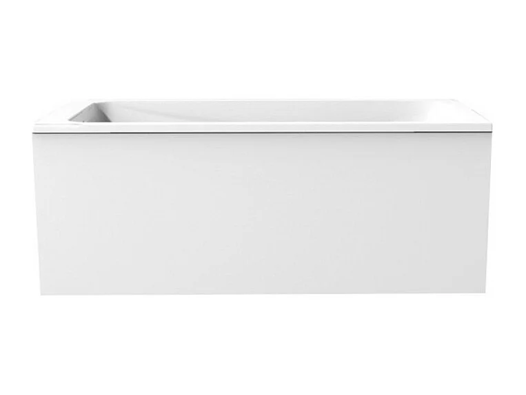 JACOB DELAFON Tablier frontal blanc pour baignoire rectangulaire 180 x 60 cm installation niche