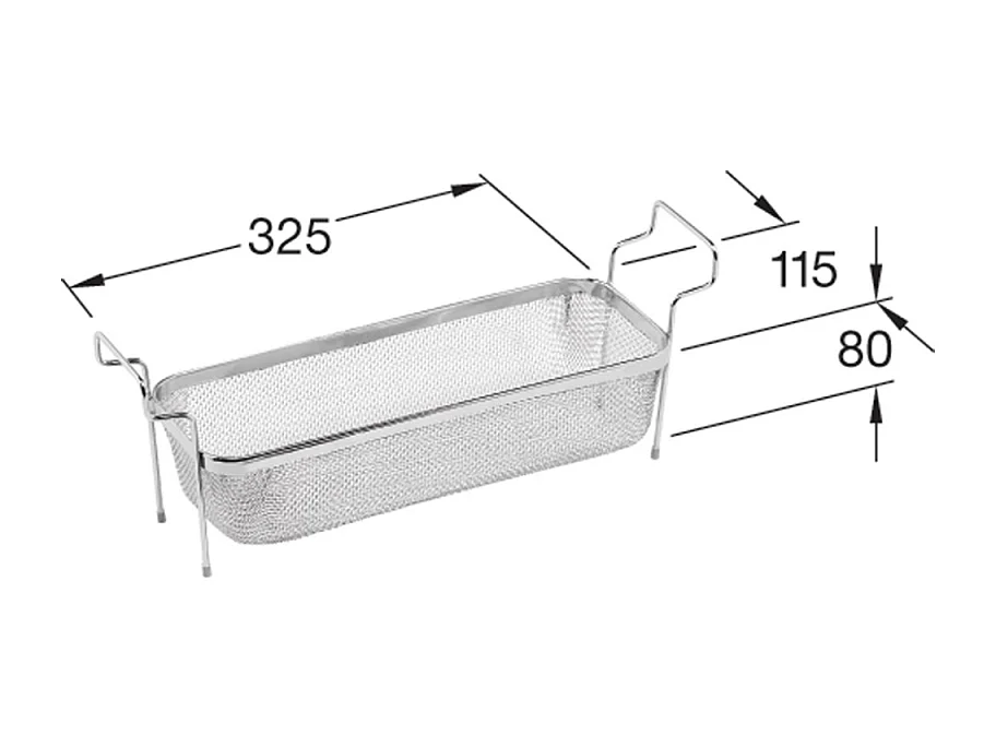 Passoire VILLEROY ET BOCH en acier inoxydable