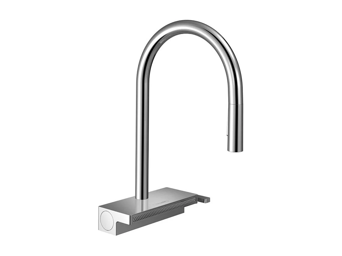 Grifo de cocina con HANSGROHE Aquno Select M81 170 chorro cromado de 3 chorros