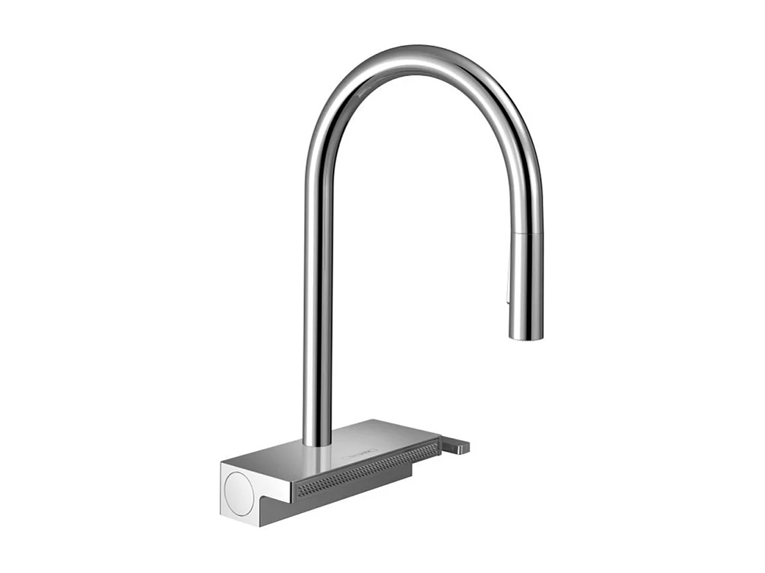 Robinet de cuisine avec douchette HANSGROHE Aquno Select M81 170 3 jets chromé