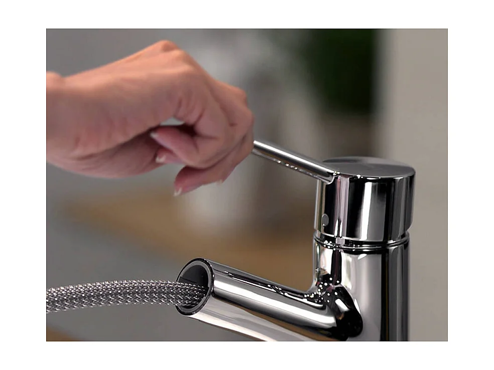 Robinet de cuisine avec douchette HANSGROHE Talis M52 170 2 jets chromé