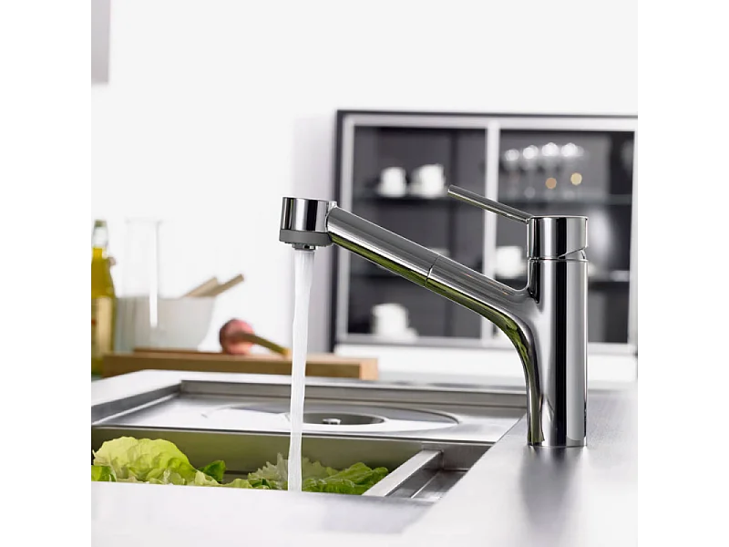 Robinet de cuisine avec douchette HANSGROHE Talis M52 170 2 jets chromé