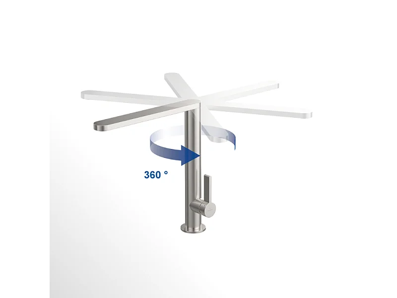 Robinet cuisine VILLEROY ET BOCH Finera bronze