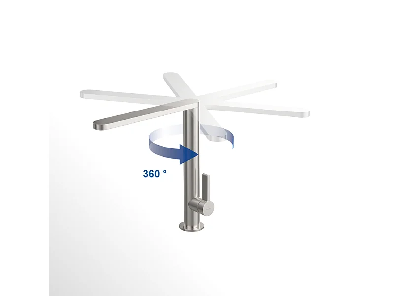 VILLEROY ET BOCH Grifo de cocina Finera bronce