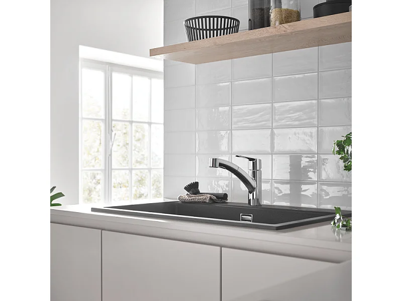 Robinet de cuisine avec douchette GROHE Start