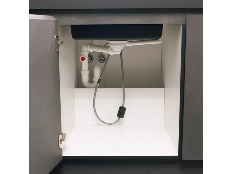 Robinet de cuisine avec douchette HANSGROHE Zesis M33 150 2 jets aspect acier inox