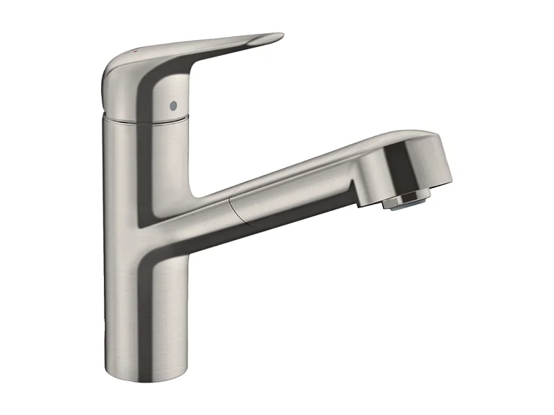 Grifo de cocina con ducha HANSGROHE Focus M42 150 aspecto acero inoxidable