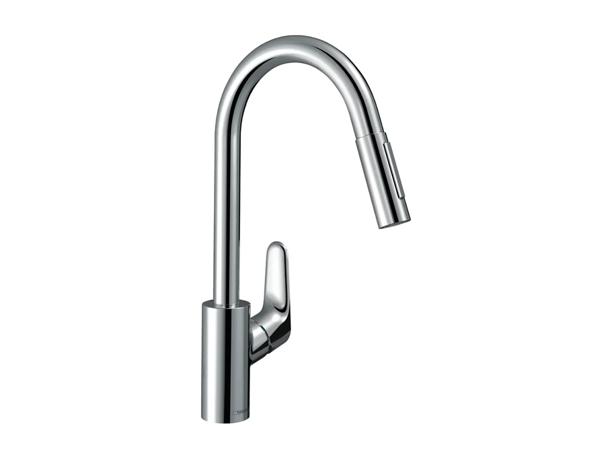 Grifo de cocina con HANSGROHE Focus M41 240 chorro cromado de 2 chorros