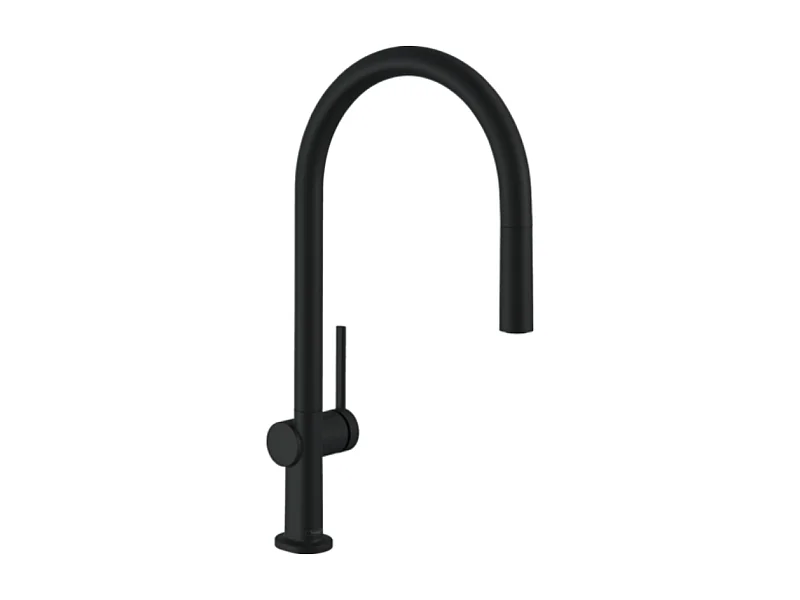 Robinet de cuisine avec douchette HANSGROHE Talis M54 210 sBox noir mat