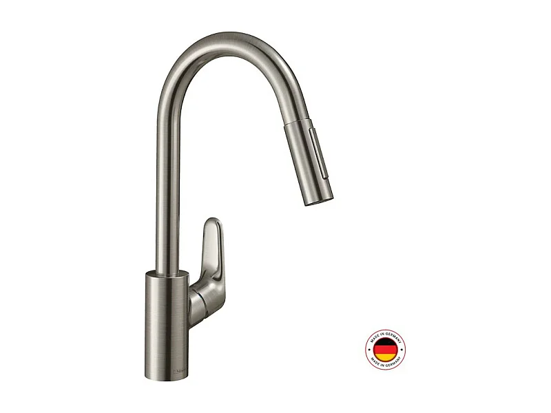 Robinet de cuisine avec douchette HANSGROHE Focus M41 240 sBox 2 jets chromé