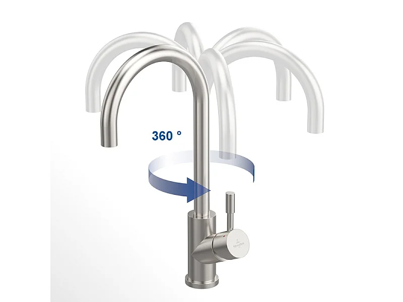 Robinet cuisine VILLEROY ET BOCH Umbrella bronze