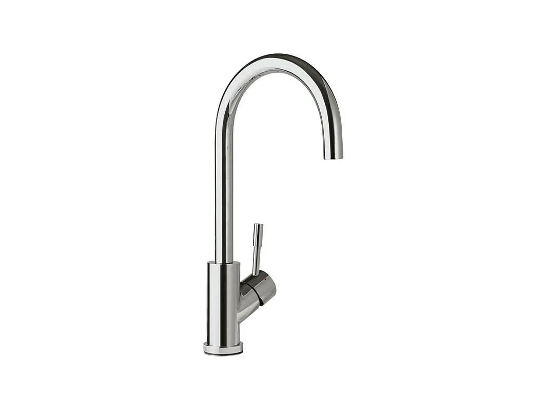 Robinet cuisine VILLEROY ET BOCH Umbrella acier massif poli