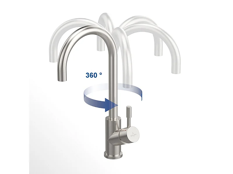 Robinet cuisine VILLEROY ET BOCH Umbrella or mat + nettoyant