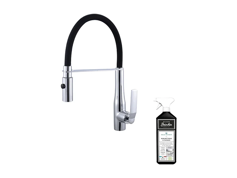 Robinet cuisine Paini Addict Chrome et Nettoyant