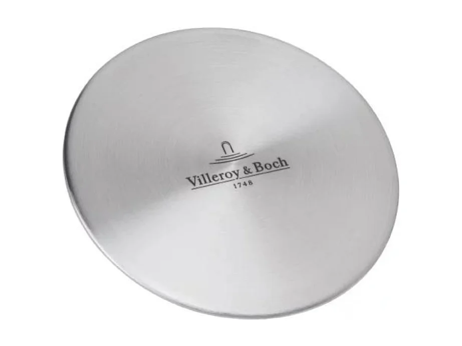 Cache bonde evier VILLEROY ET BOCH acier inoxydable massif