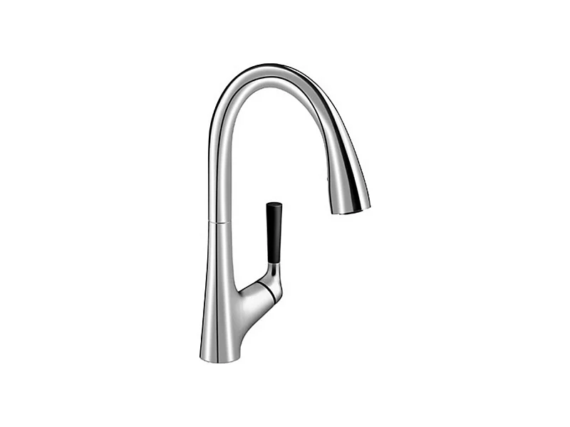 JACOB DELAFON Mitigeur cuisine Malleco Bec haut chrome douchette extractible