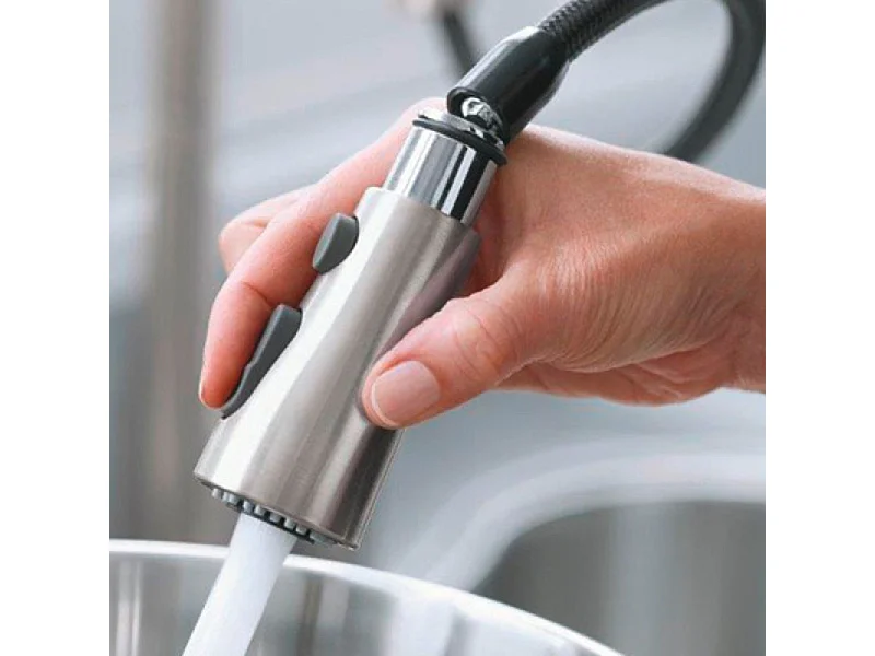 JACOB DELAFON Mitigeur cuisine Malleco Bec haut chrome douchette extractible