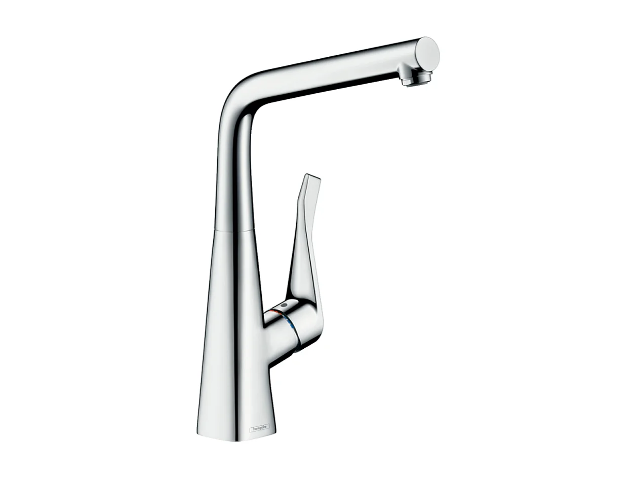 Robinet de cuisine rabattable HANSGROHE Metris M71 320 chromé