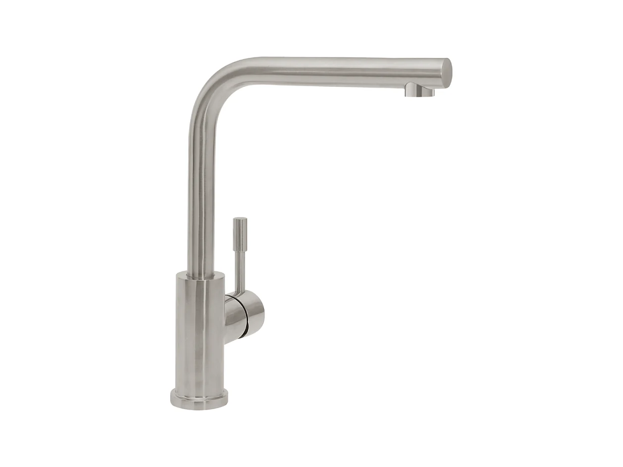 Robinet cuisine VILLEROY ET BOCH Modern Steel acier massif