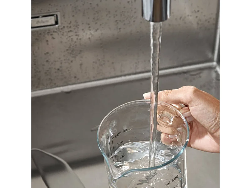 Grifo de cocina con ducha HANSGROHE Metris Select M71 320 cromo