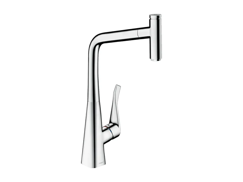 Grifo de cocina con ducha HANSGROHE Metris Select M71 320 cromo