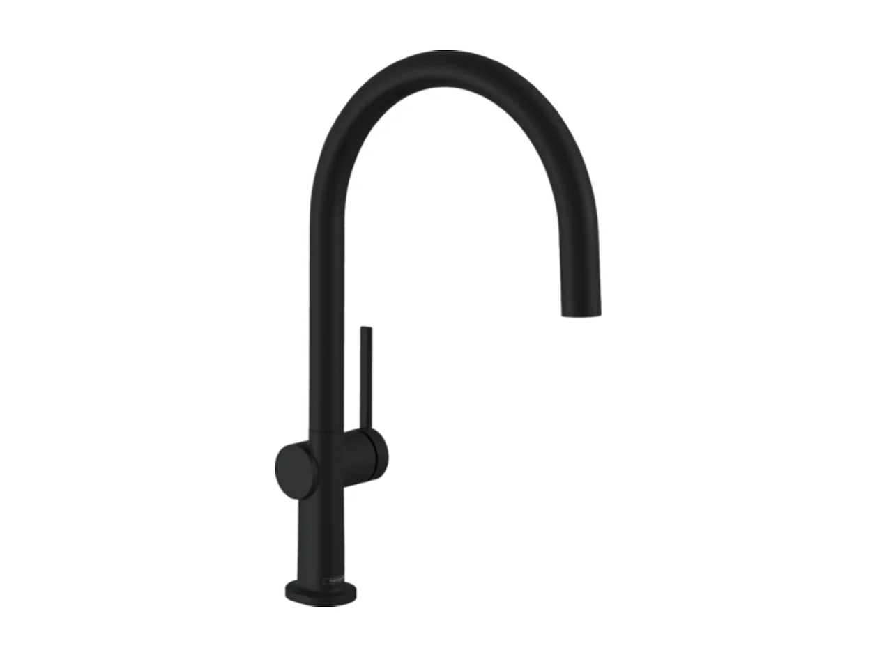 Robinet de cuisine HANSGROHE Talis M54 220 noir mat