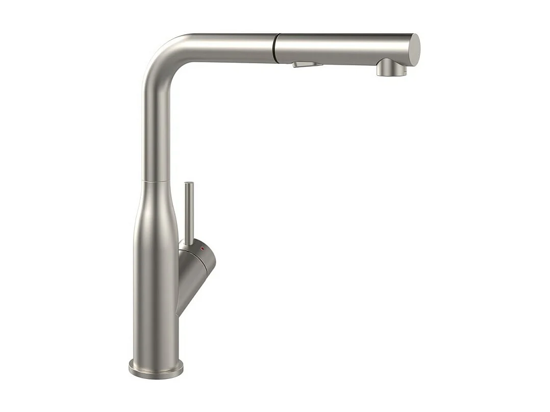 VILLEROY ET BOCH Grifo de cocina para ducha estilo Subway de acero macizo