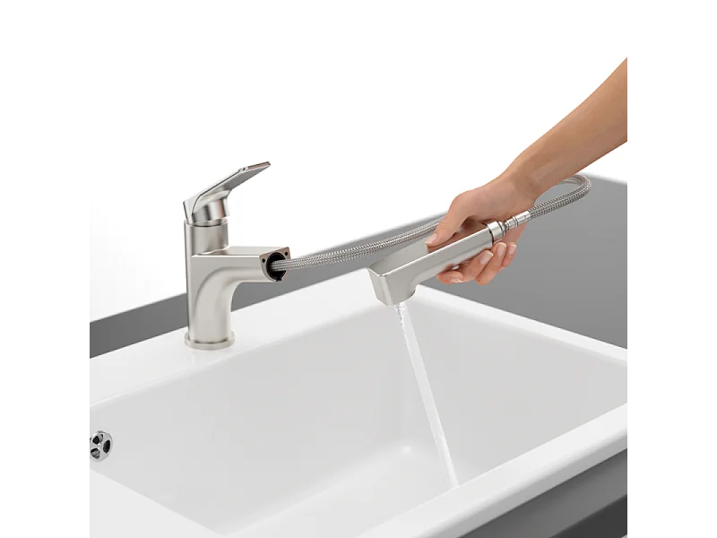 Robinet cuisine VILLEROY ET BOCH Junis Shower