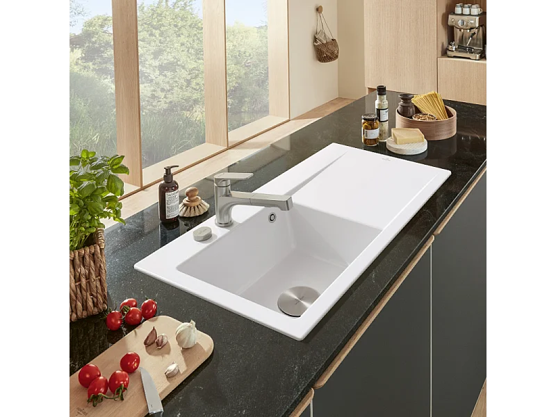 Robinet cuisine VILLEROY ET BOCH Junis Shower