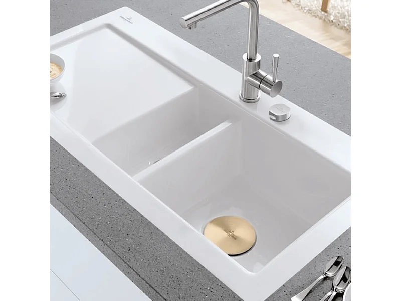 Cache bonde evier VILLEROY ET BOCH Or