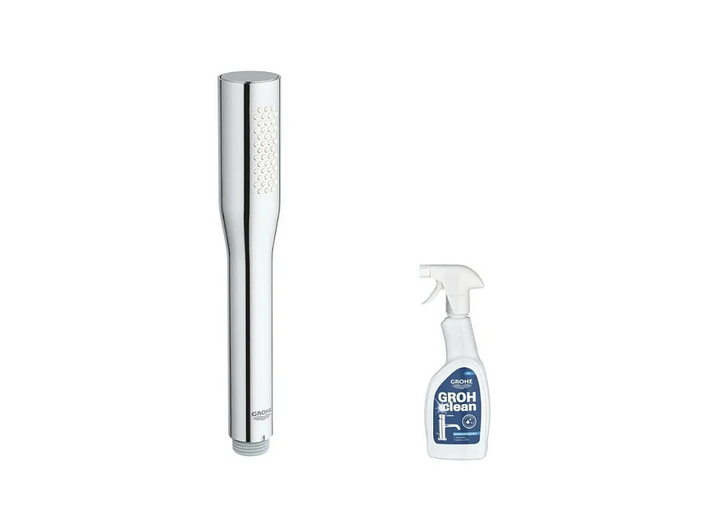 Pommeau de douche GROHE Quickfix Vitalio Get Stick + nettoyant GrohClean